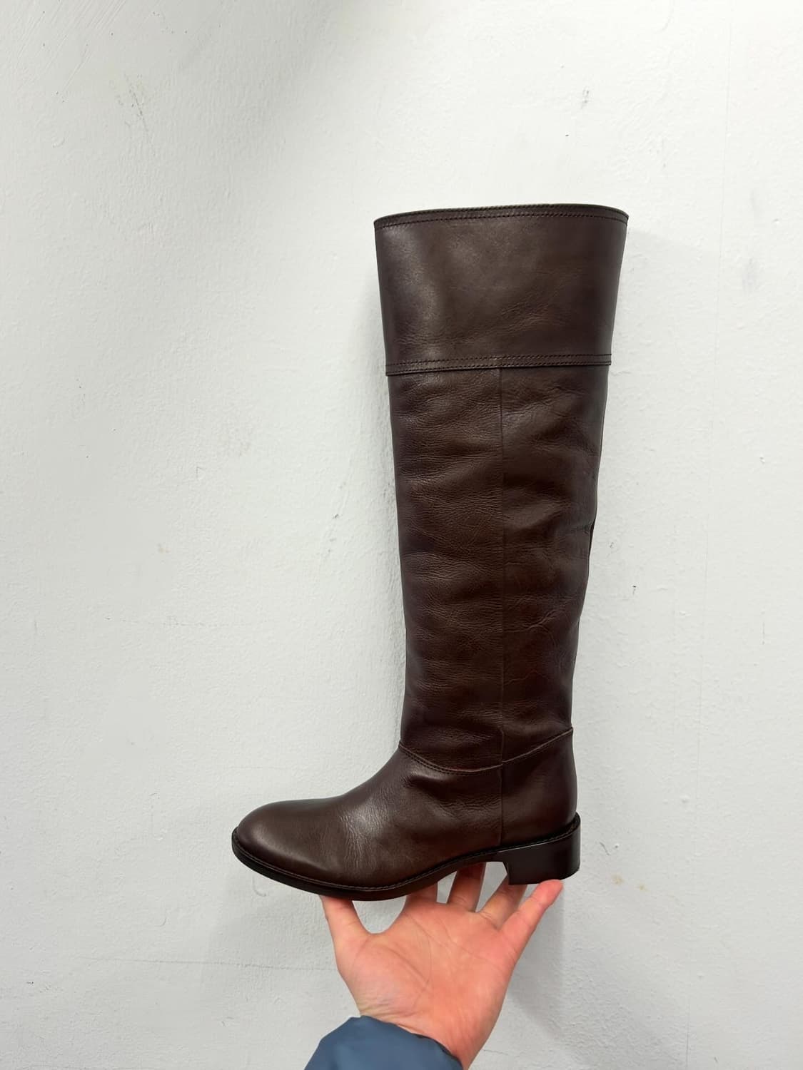 마가렛호웰 브라운 롱 부츠 225 상품이미지1