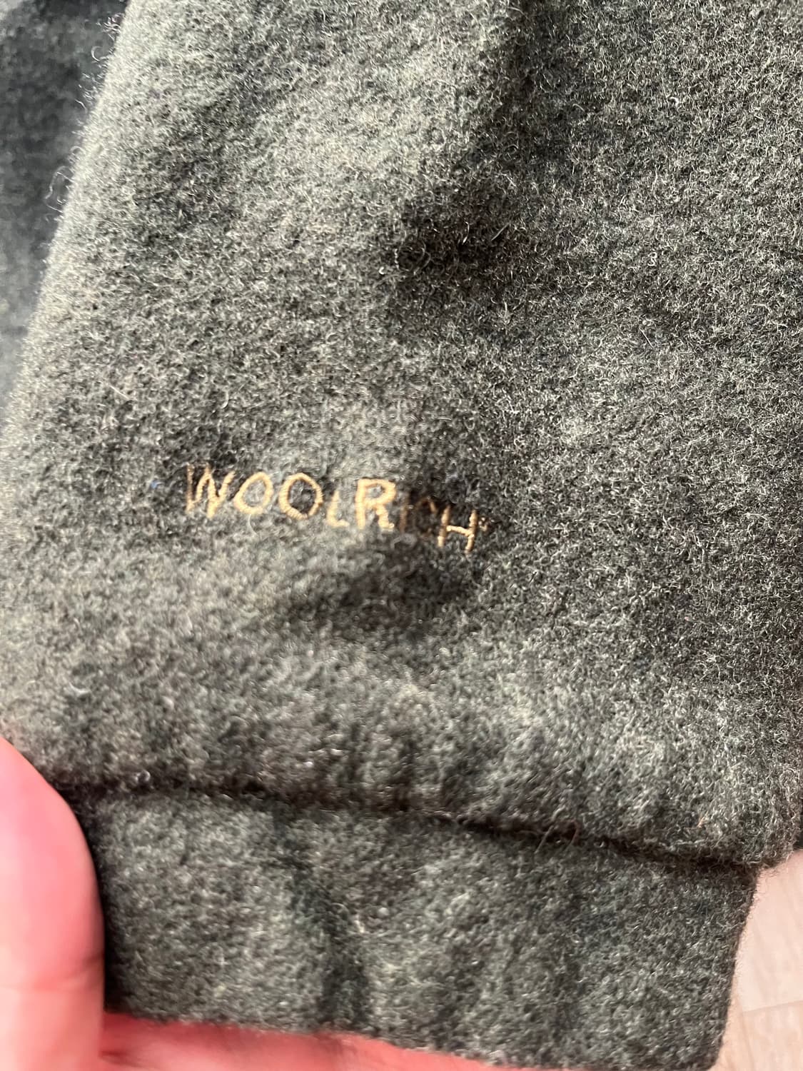 90s 남여공용 울리치 울 에스틱 하프집업 m-L 상품이미지2