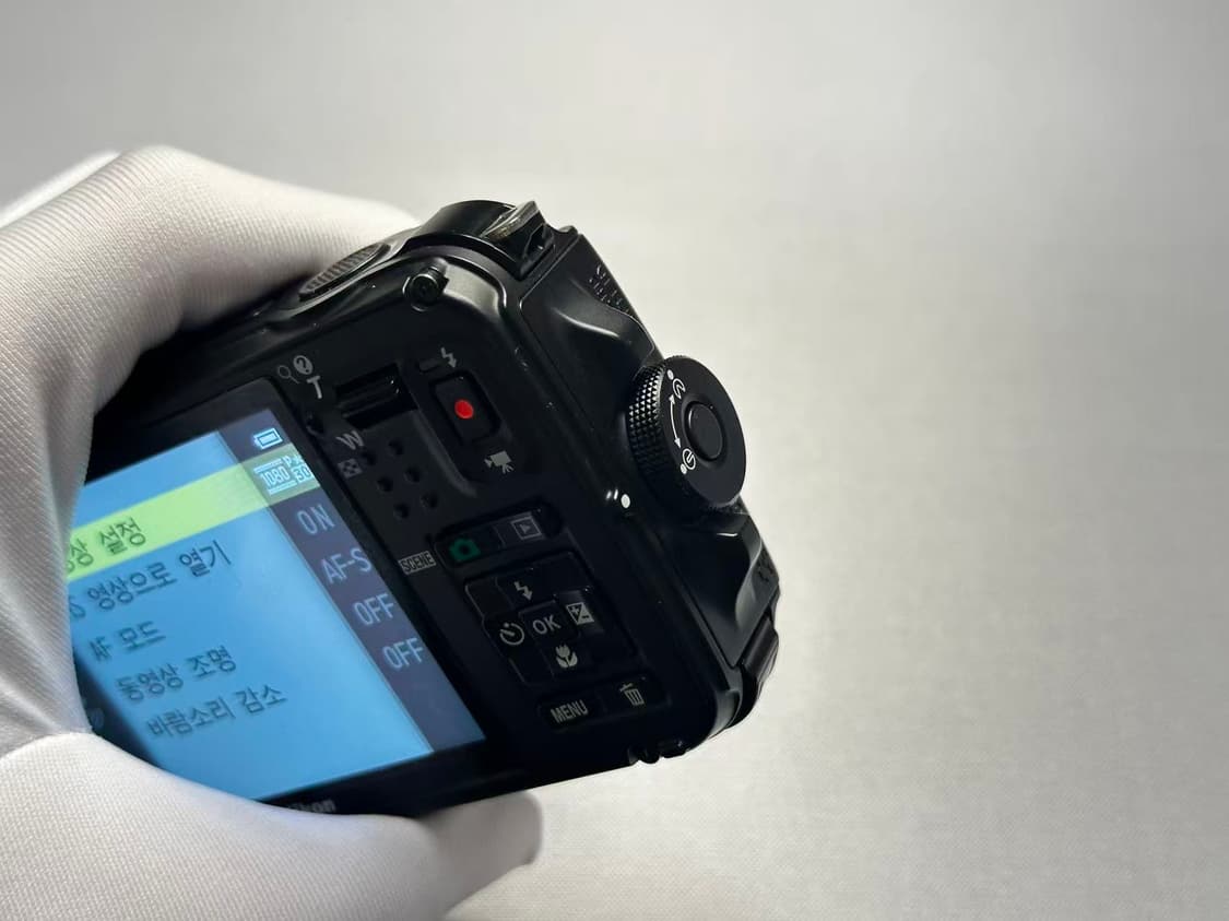 S급 니콘 쿨픽스 aw110 aw100 은색 빈티지 디카 상품이미지8