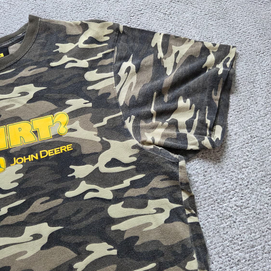 John Deere 카모 반팔 티셔츠 L(100) 상품이미지4