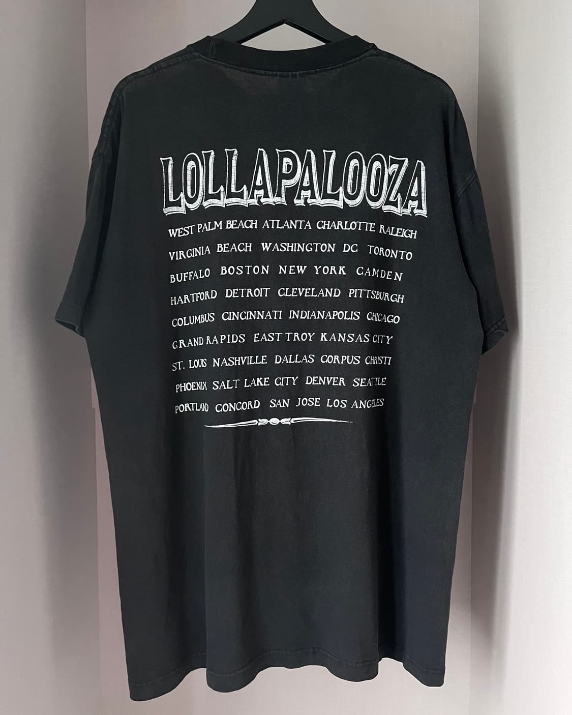빈티지 90s 1997 Lollapalooza 밴드 티셔츠 상품이미지3