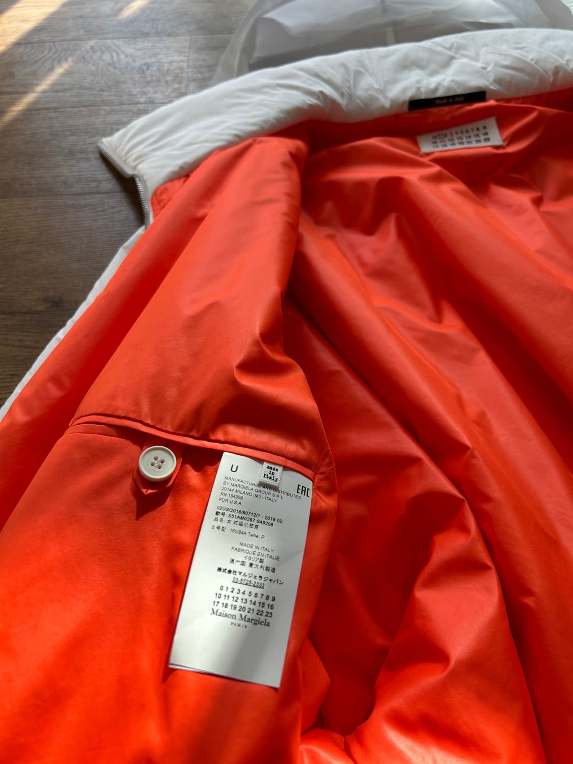 마르지엘라 트랜스폼 화이트 패팅 상품이미지8