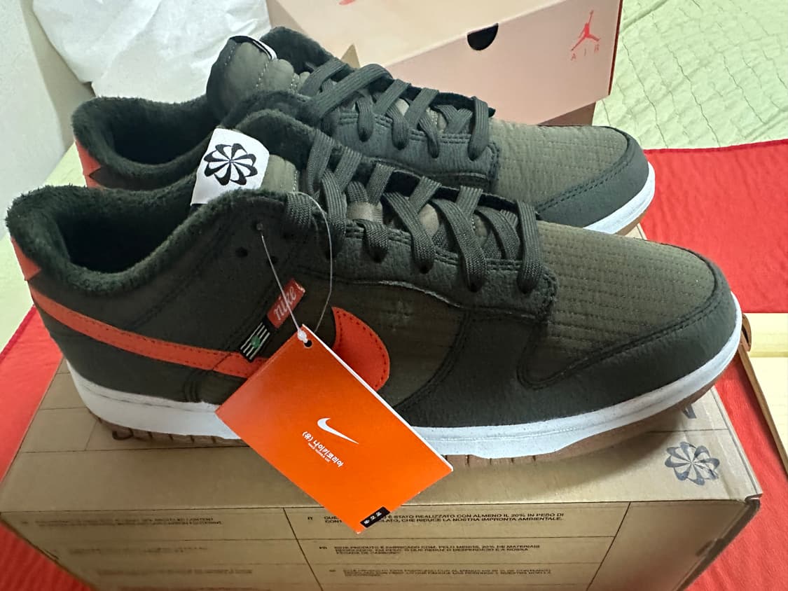 덩크 로우 올리브 300사이즈 상품이미지2