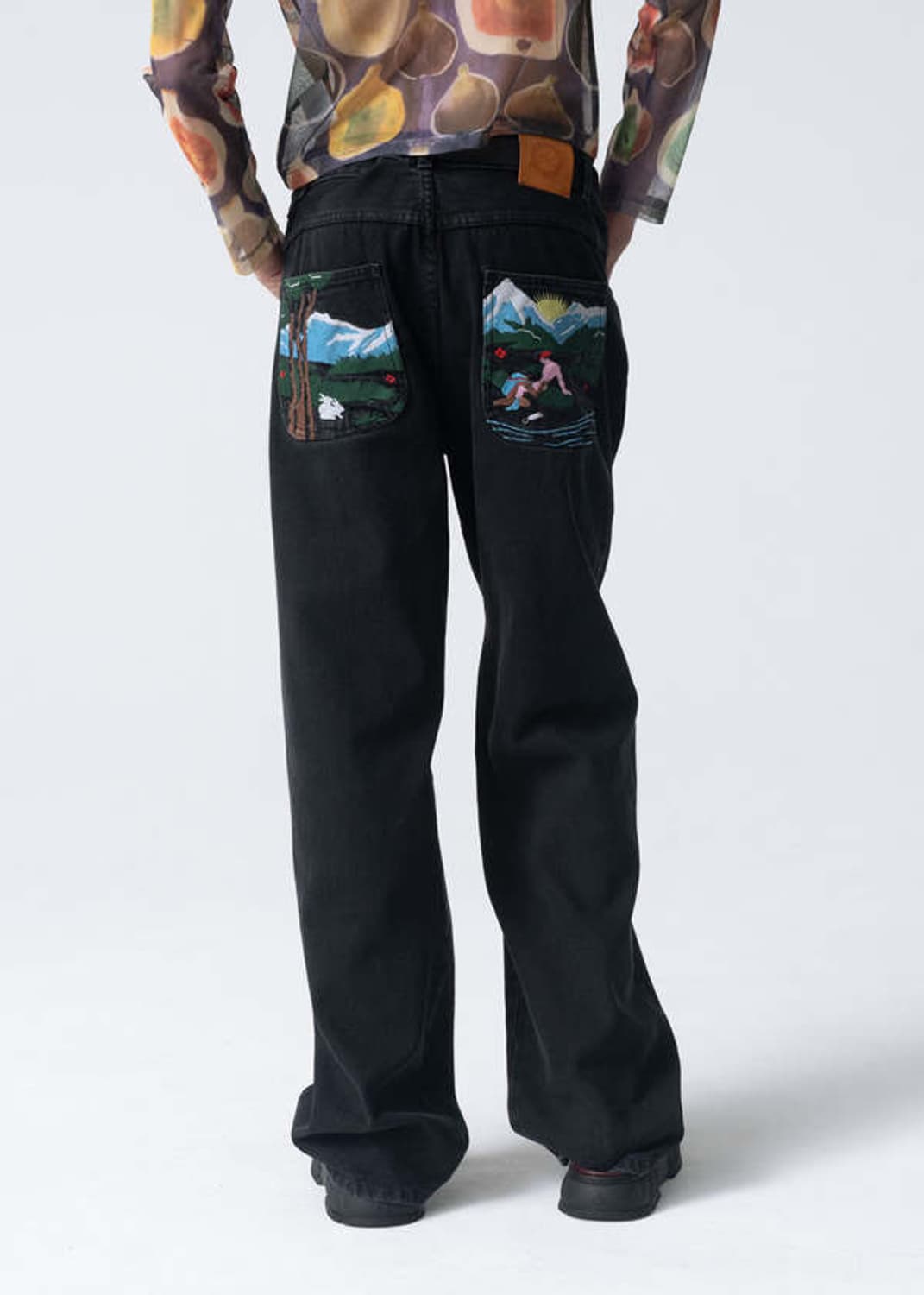 까르네 볼렌테 블랙 파운틴데님 상품이미지3