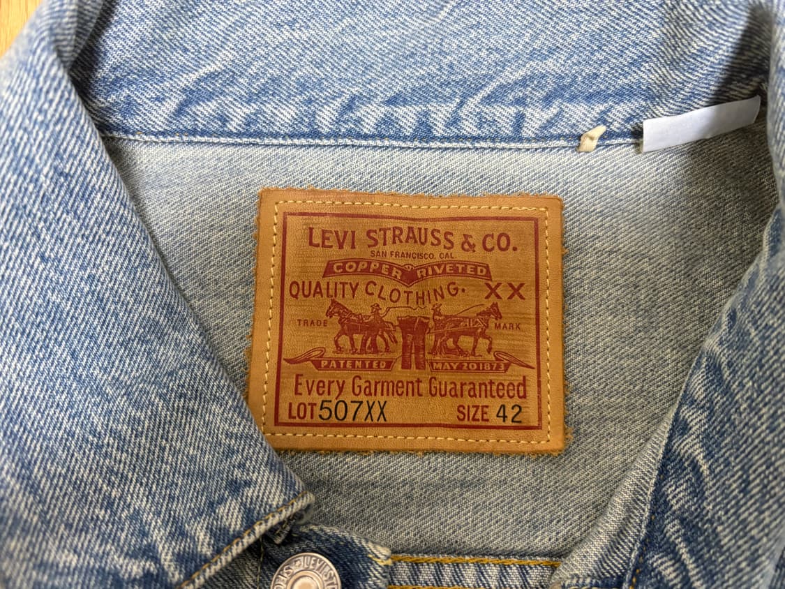 리바이스 LVC 1953 타입2 할리퀸 자켓 42사이즈 상품이미지2