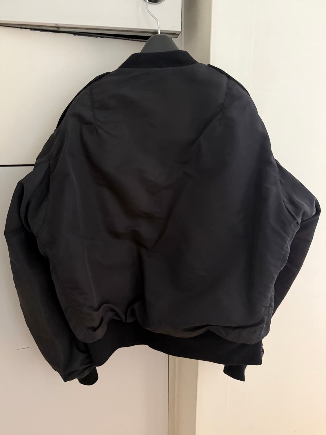 XL) BOWWOW 바우와우 L-2B 플라이트 자켓 블랙 MA-1 상품이미지2