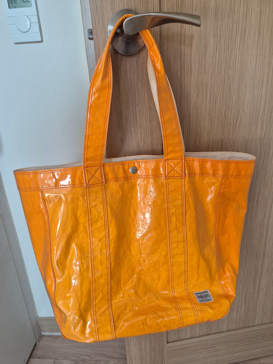 포터 pvc 백 오렌지 상품이미지6