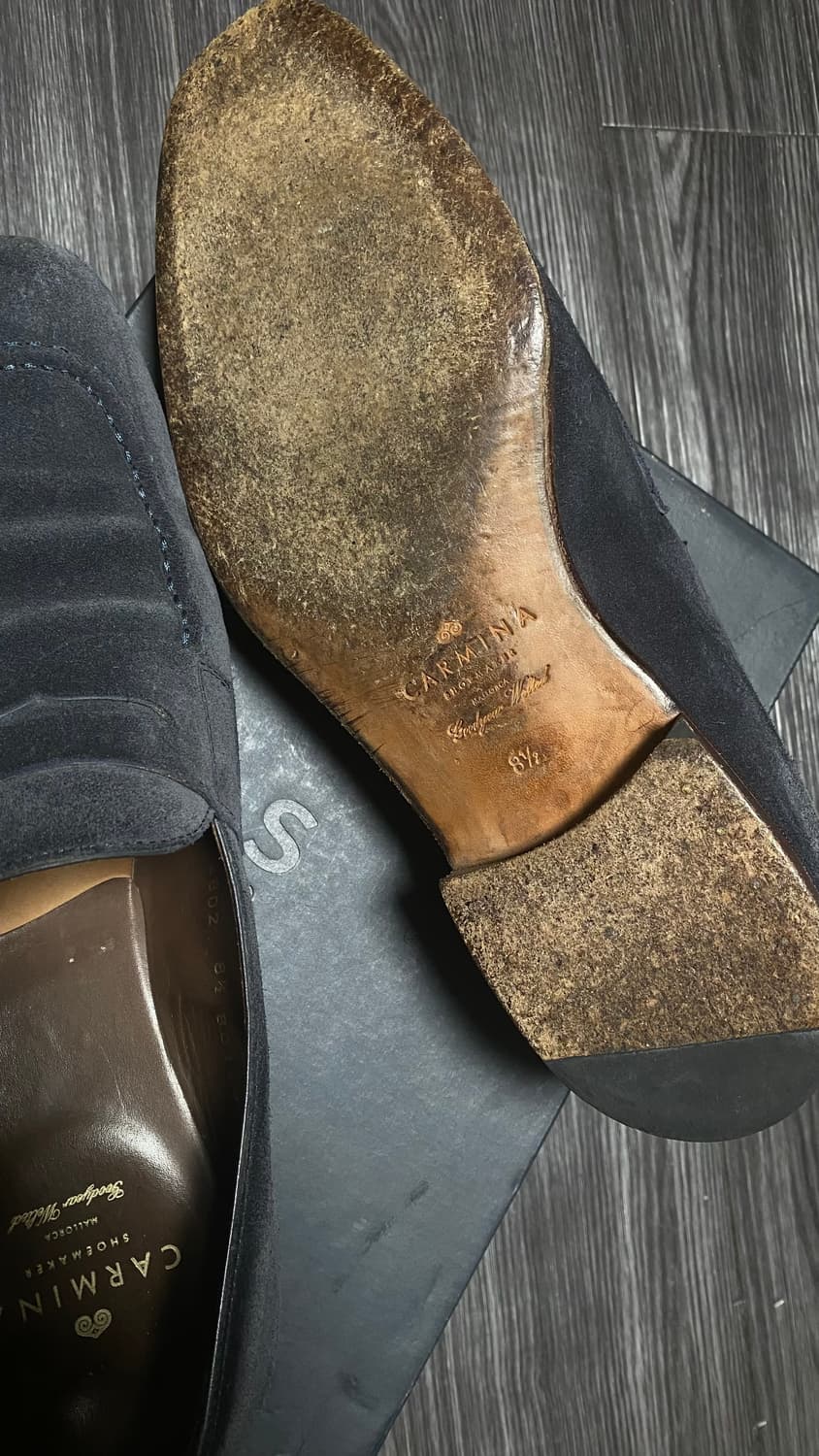 Carmina 카르미나 스웨이드 페니로퍼 80158 알든 265-270 상품이미지7