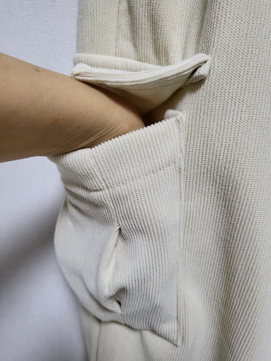 엄청 따뜻한 emt 밴딩 시보리 카고 팬츠free 상품이미지2