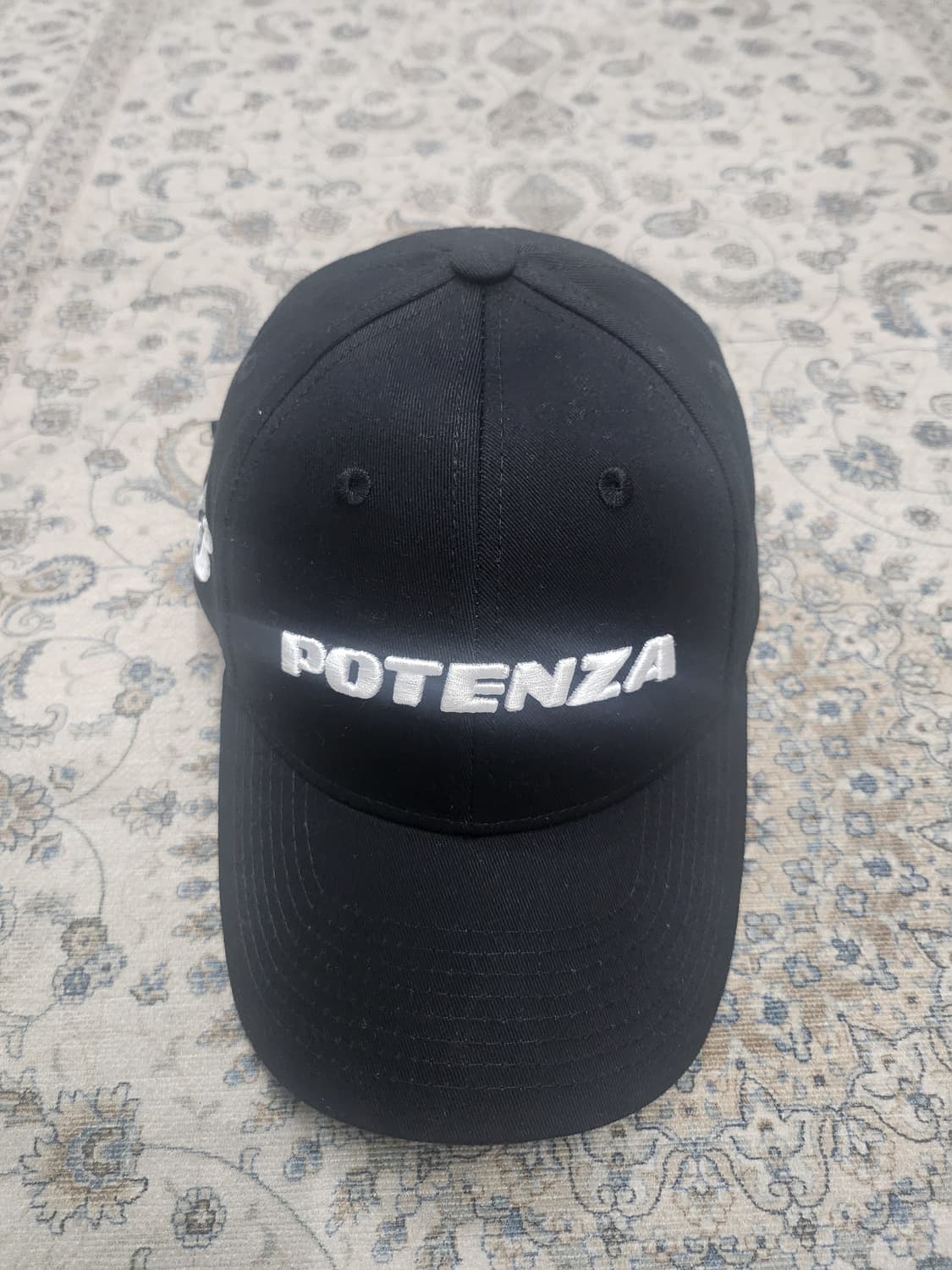 브릿지 스톤 POTENZA 모터사이클 블랙 볼캡 상품이미지1