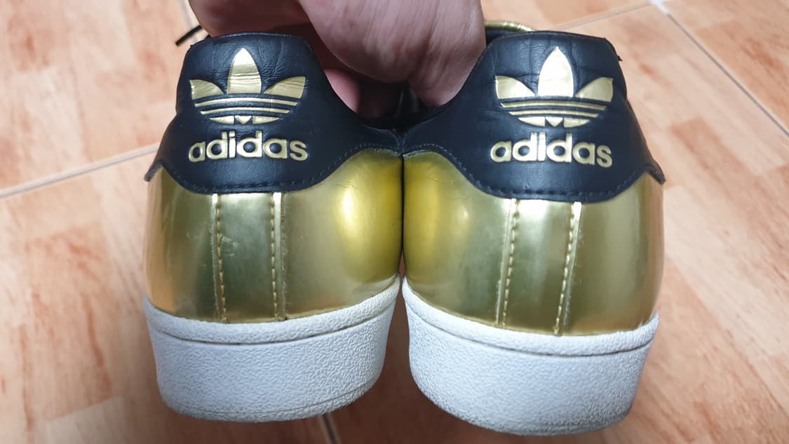 아디다스 슈퍼스타 골드블랙 265 상품이미지8