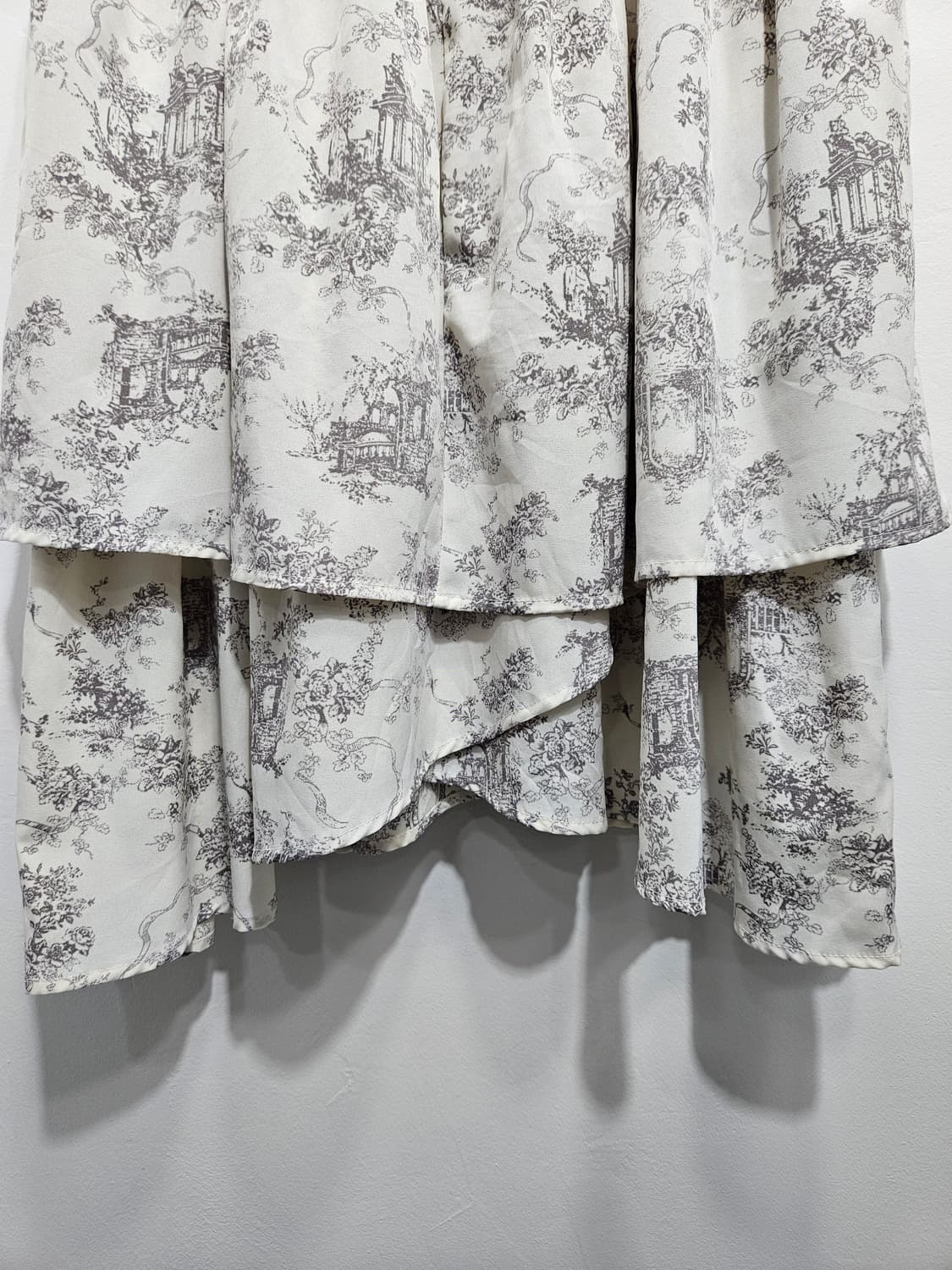 패턴 캉캉 롱스커트 상품이미지8