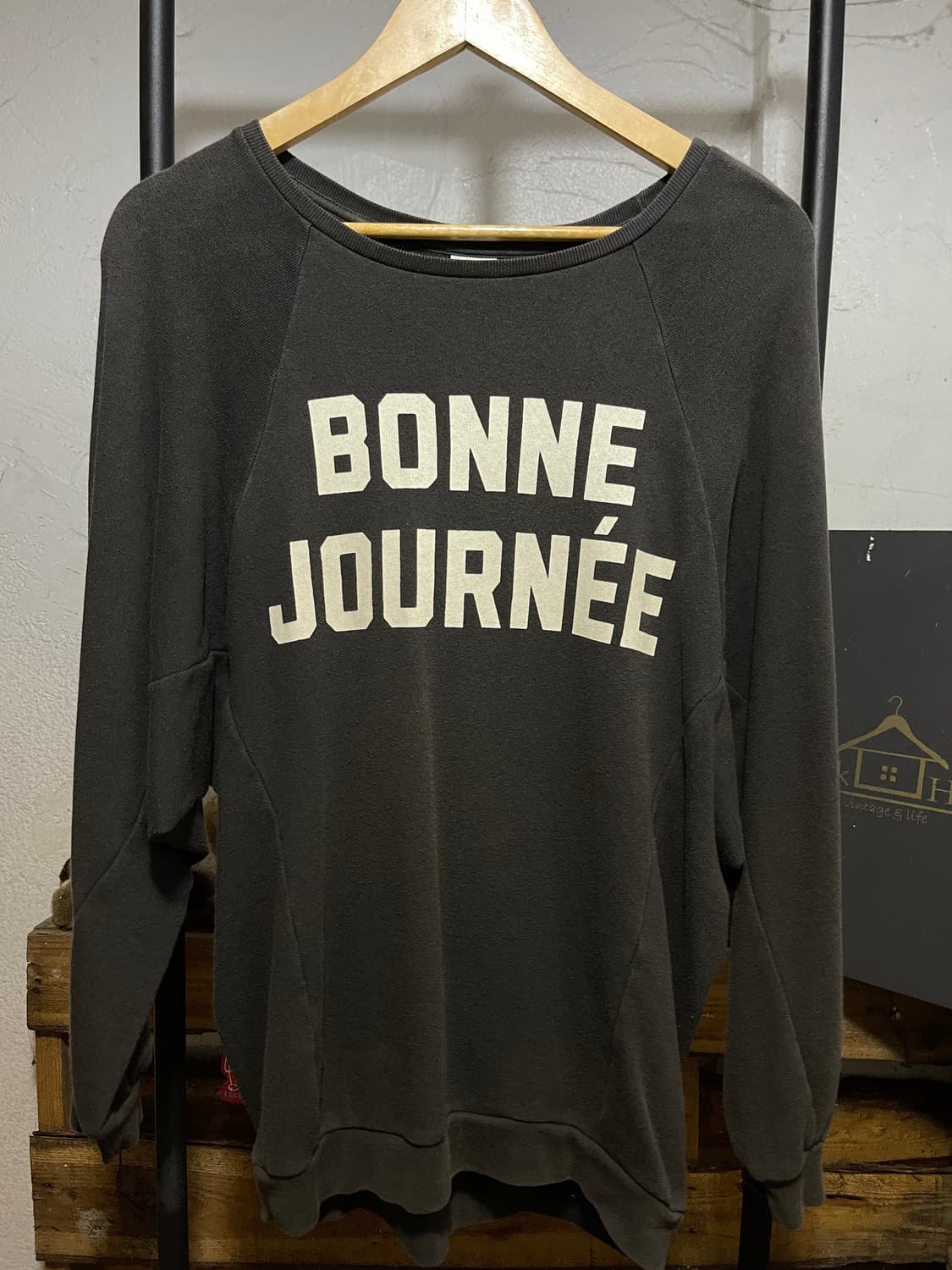 러셀 90s Bonne Journee 스웻 셔츠 상품이미지1
