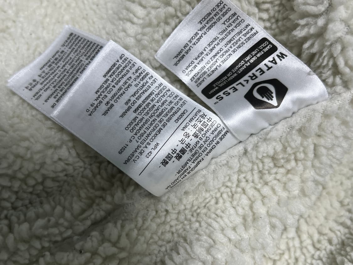 리바이스 쉐르파 데님 자켓 L 상품이미지5