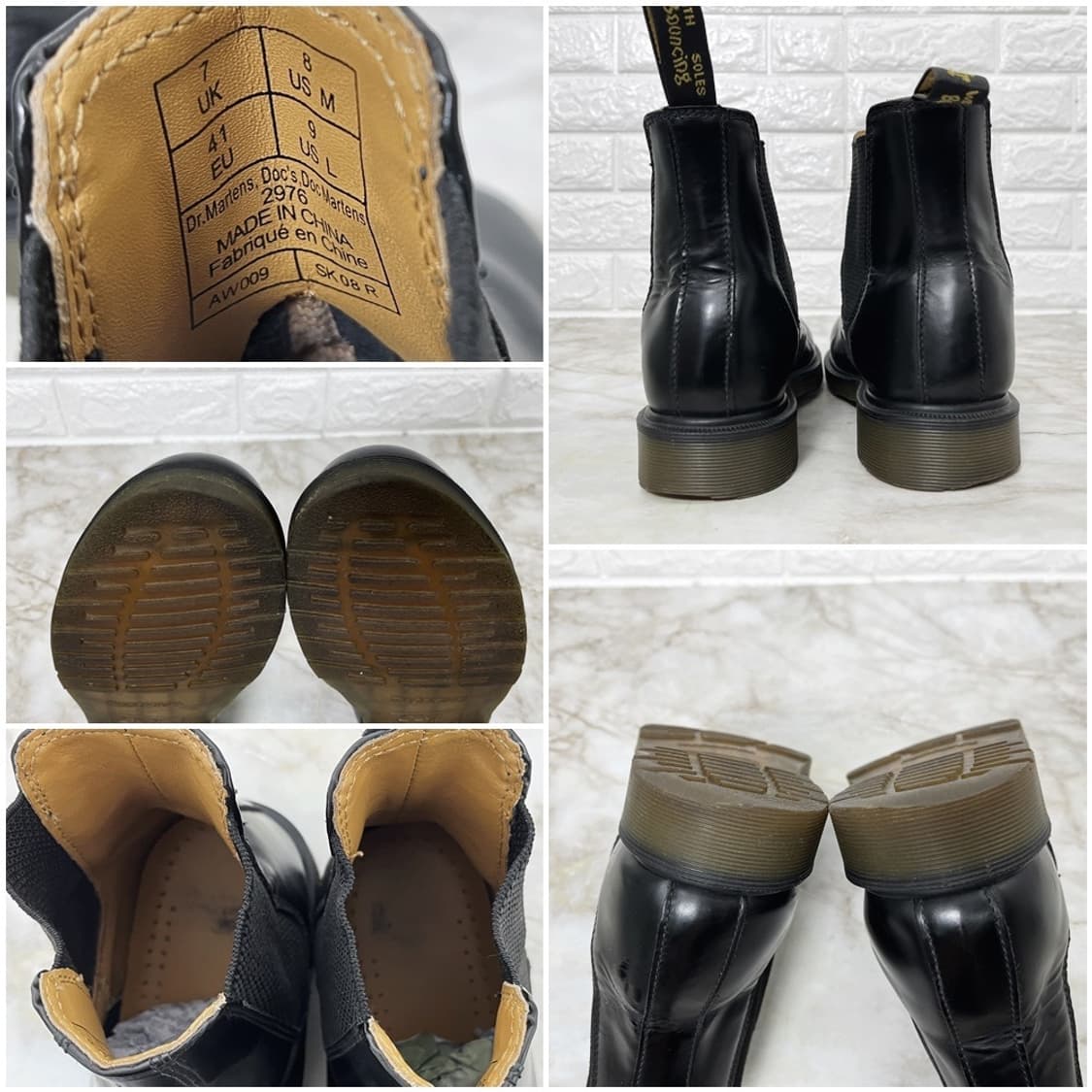 닥터마틴 2976 남자 첼시부츠 UK7 260 상품이미지7