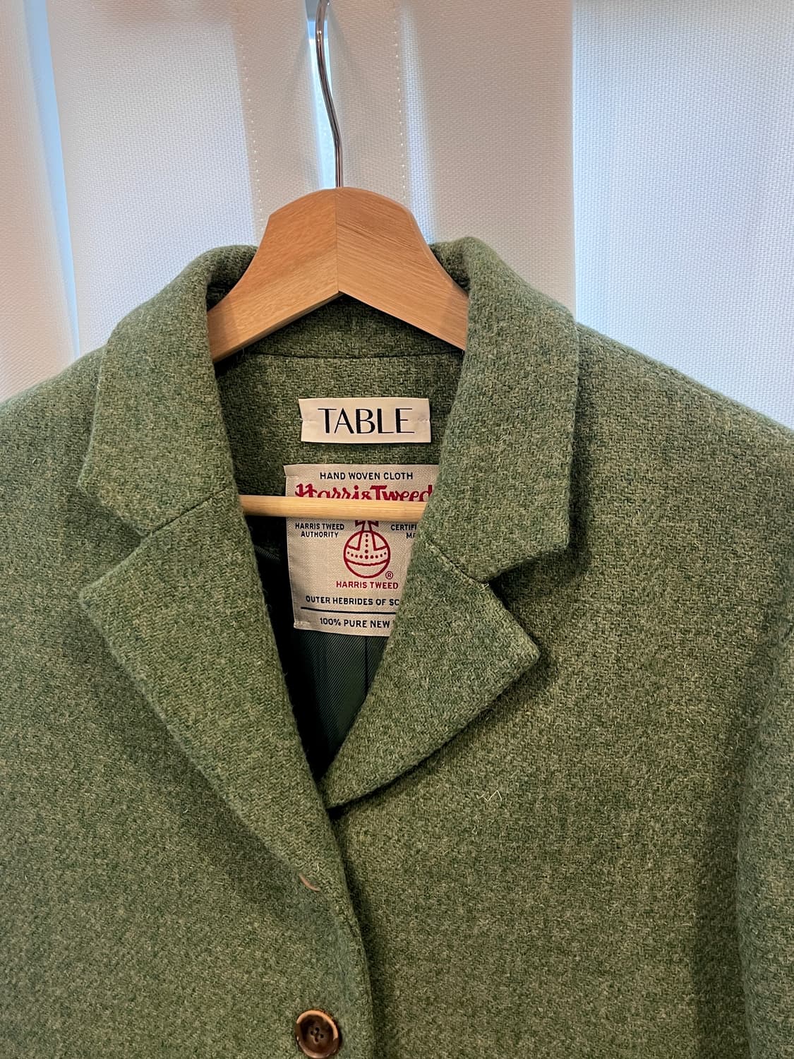 [스튜디오테이블] 해리스 울 트위드 자켓 (울100) 상품이미지2