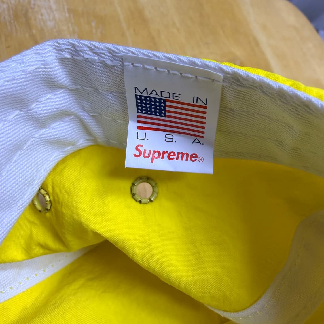 슈프림 SS18 레이즈드 로고 패치 캠프캡 M/L 상품이미지6