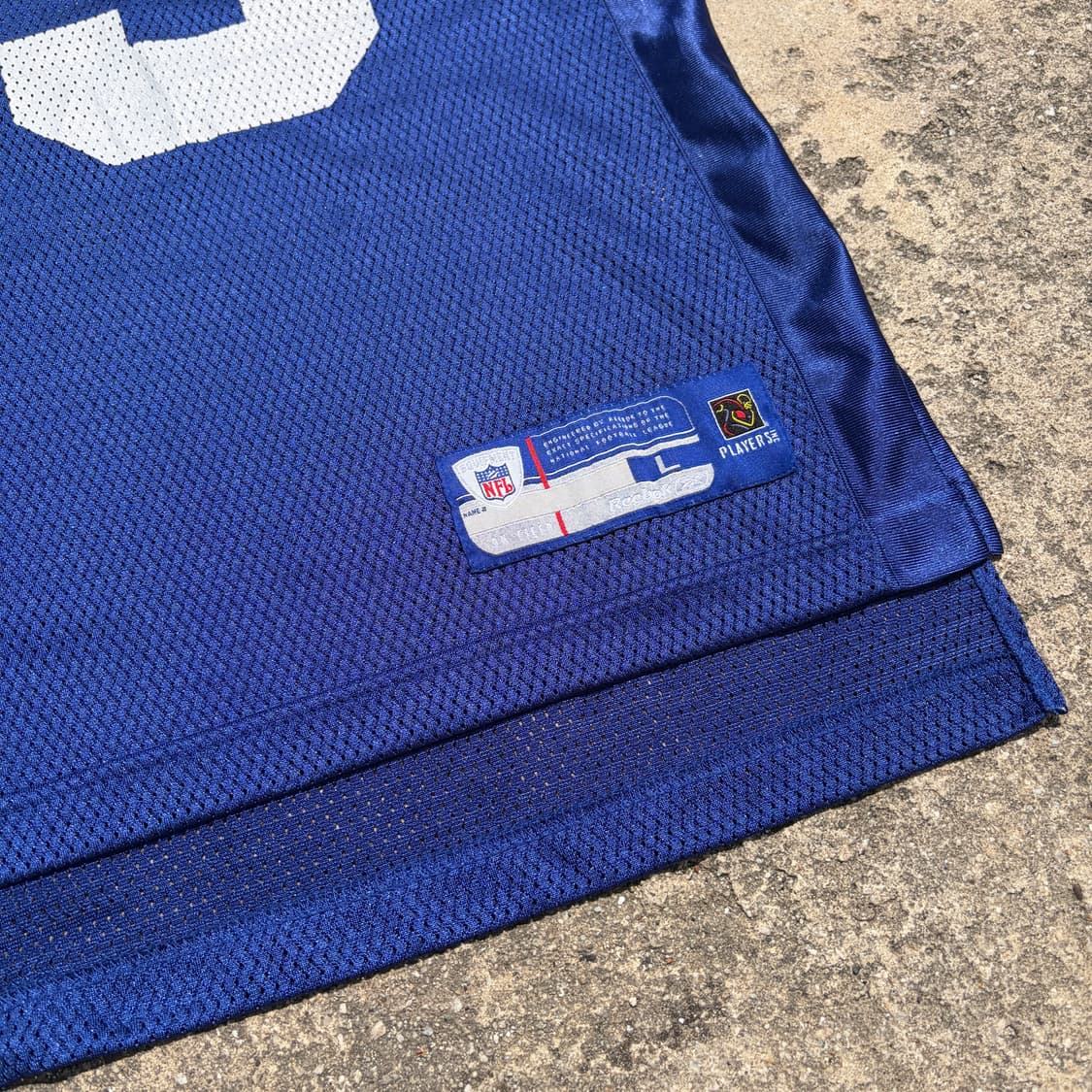 리복 NFL 뉴욕 자이언츠 빈티지 유니폼 져지 L 상품이미지3