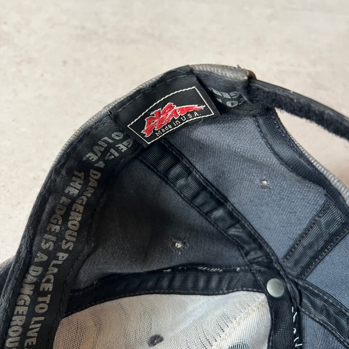 빈티지 00s No Fear 로고 캡 상품이미지3