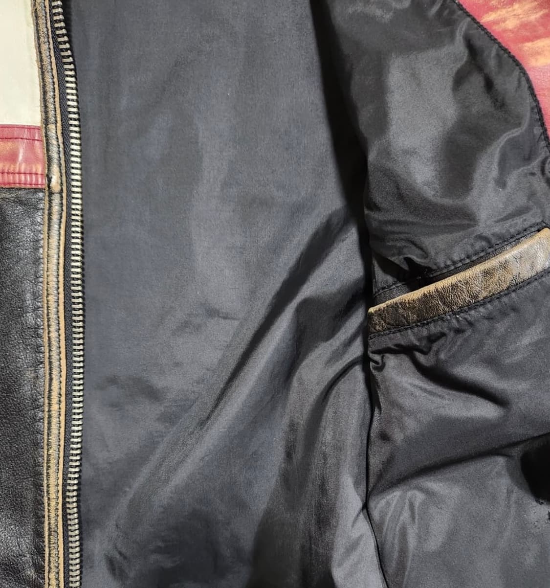 일본 빈티지 가죽자켓 상품이미지5
