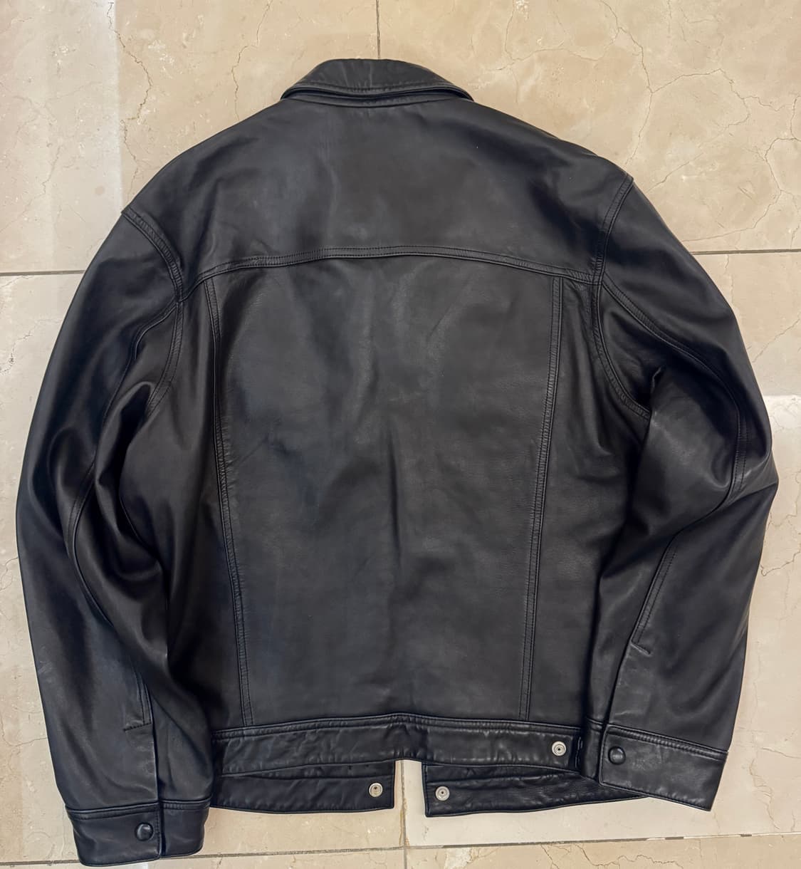 슈프림 레더 트러커 자켓 XL 상품이미지2