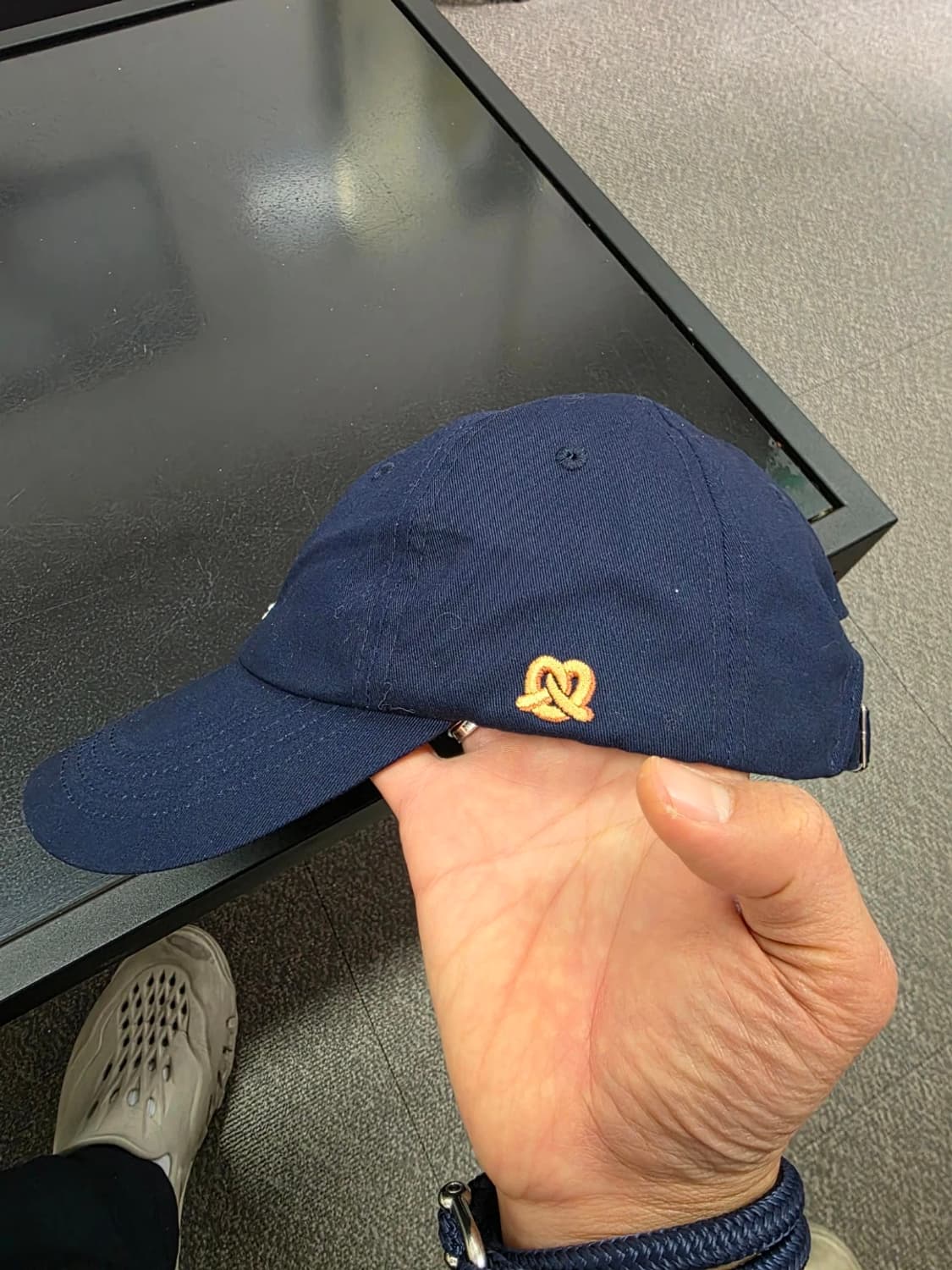 [새제품] PKMT 피키먼트 로고 볼캡 모자 네이비 상품이미지6