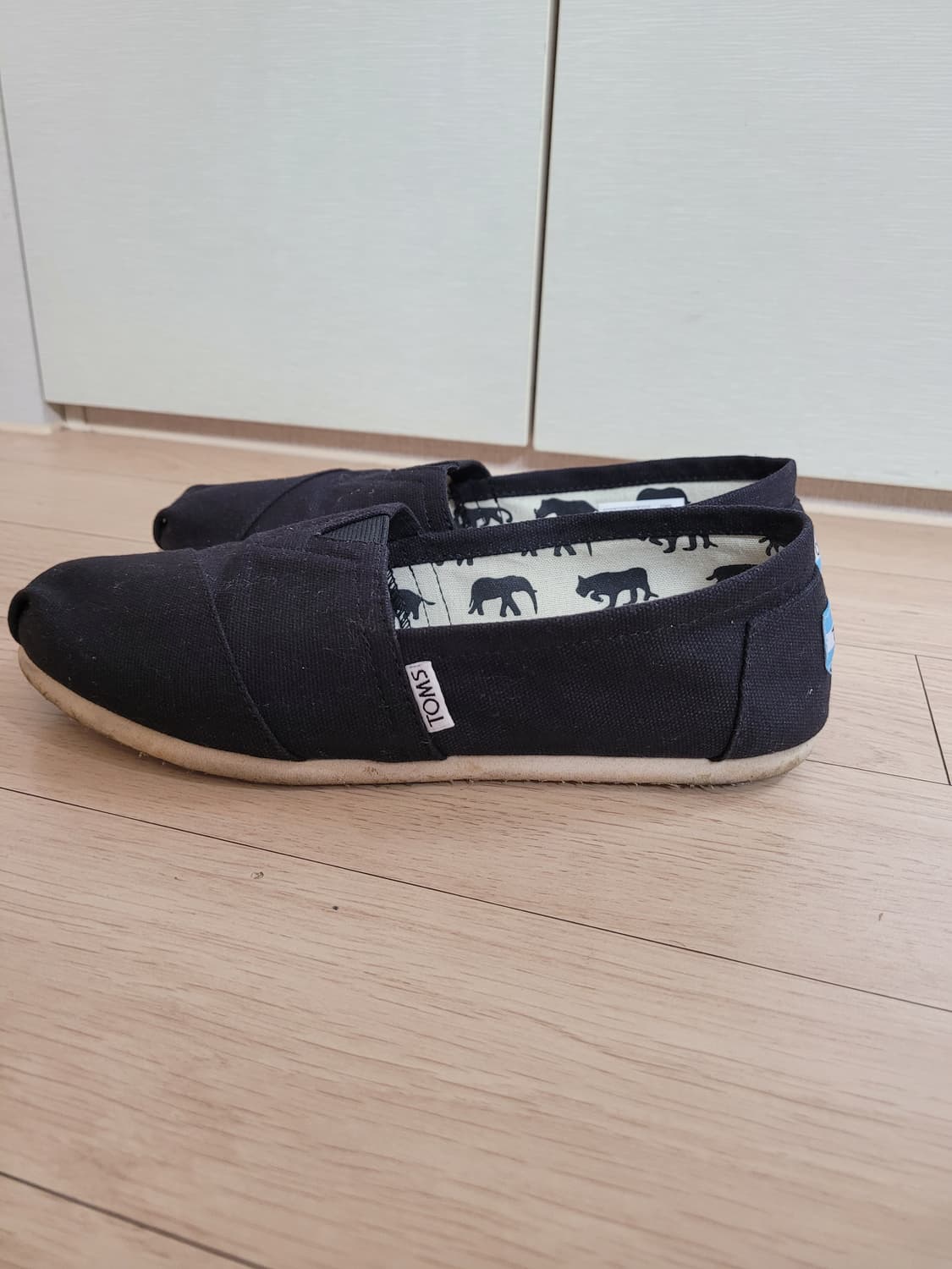 탐스 TOMS 알파가타 캔버스 슬립온 245 블랙 상품이미지9