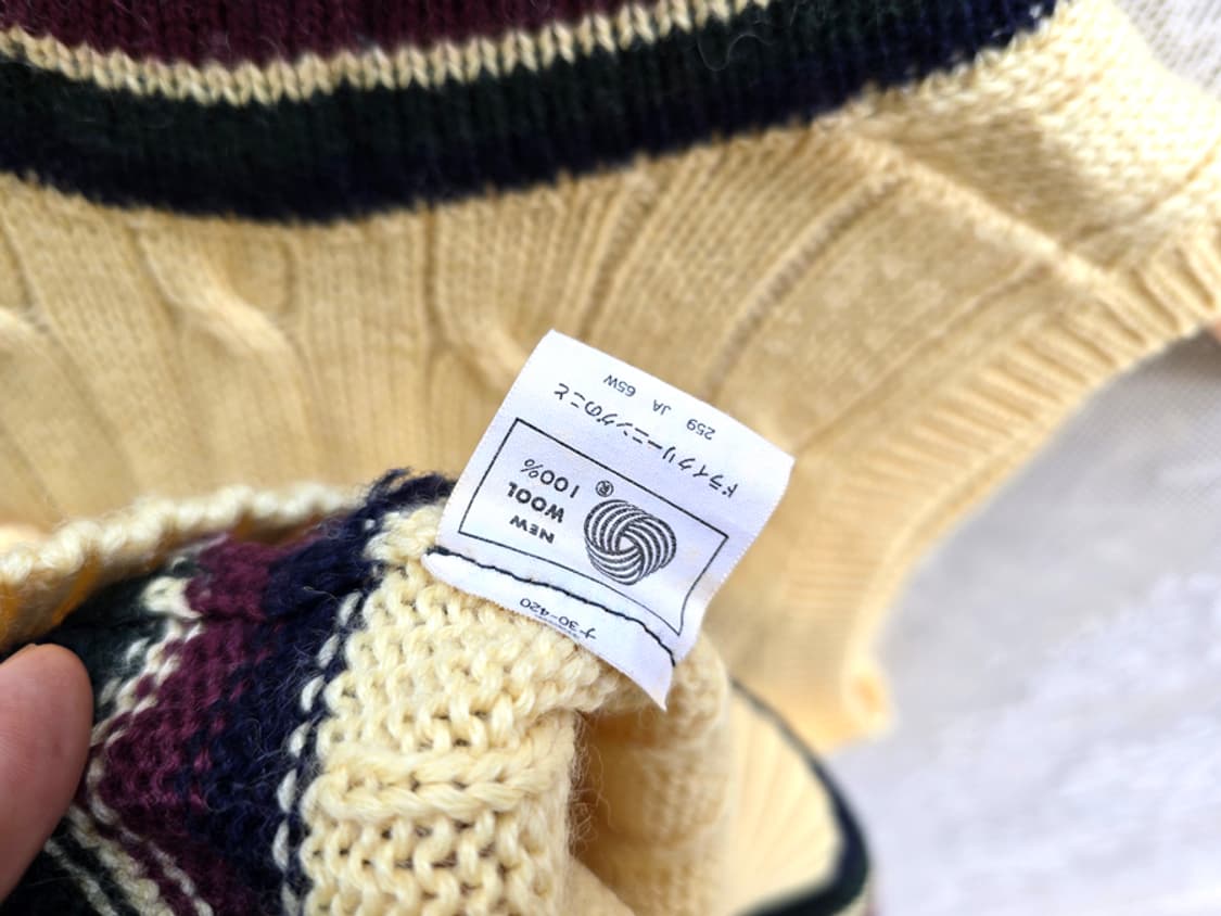 90s 폴로 랄프로렌 크리켓 베스트 상품이미지6