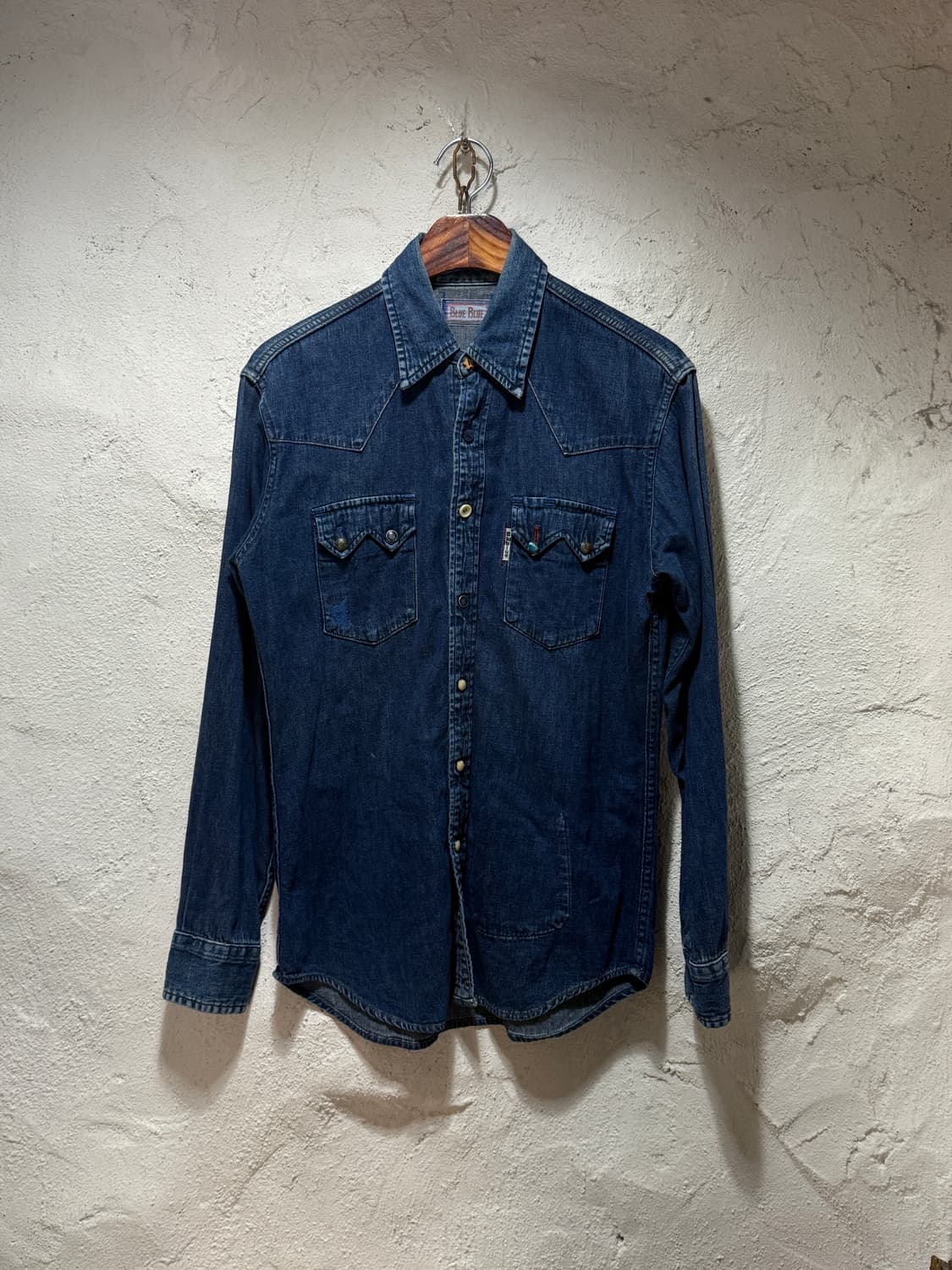 블루블루재팬 BlueBlue Japan 데님 웨스턴 셔츠 상품이미지1