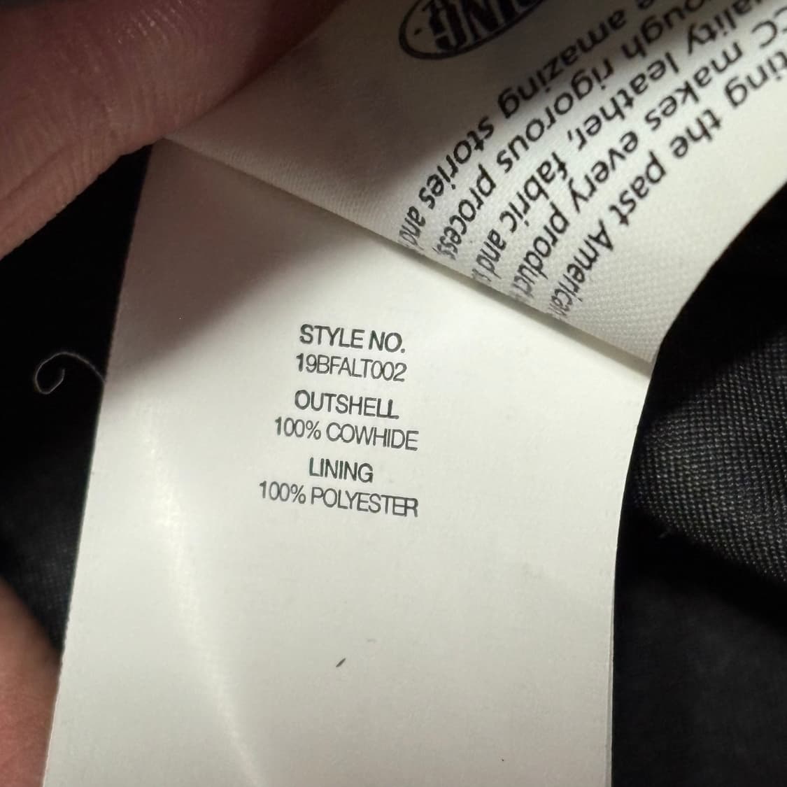 XL 에이징CCC 소가죽 레더자켓 상품이미지6