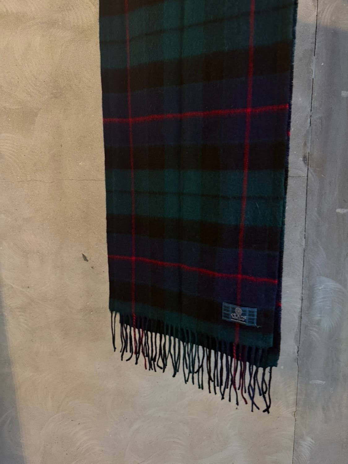 클래드 스코틀랜드 블랙와치 머플러 상품이미지6