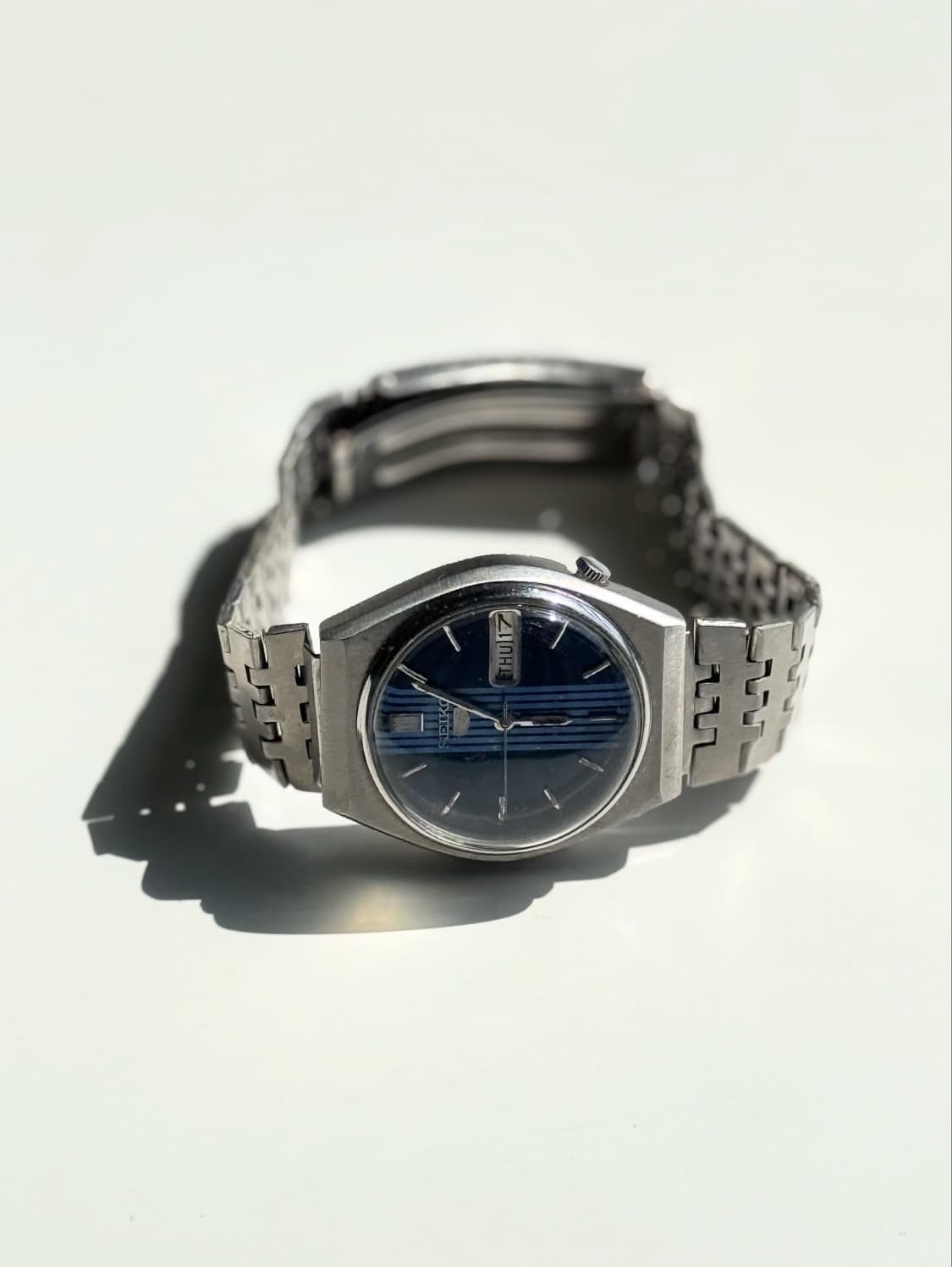 70s Seiko5 Automatic Vintage Metal Watch 상품이미지3