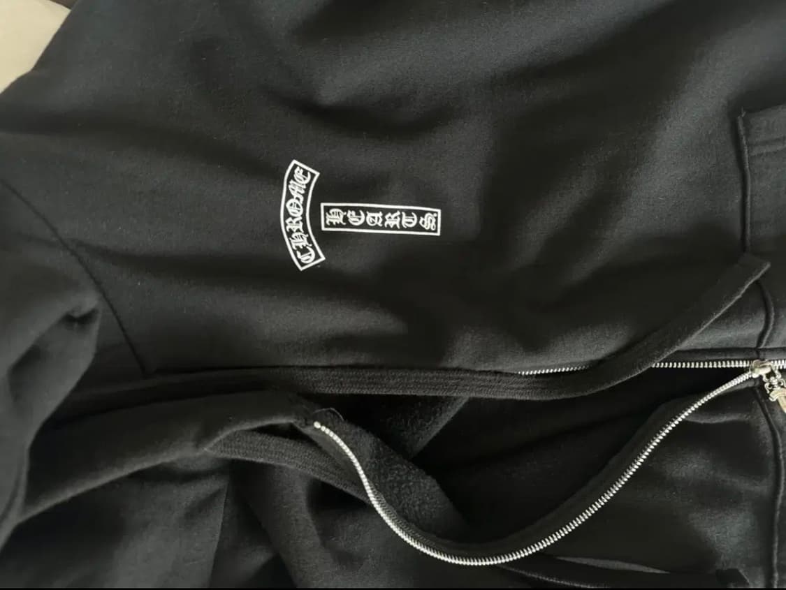 크롬하츠 아치로고 후드집업(XL) 상품이미지3