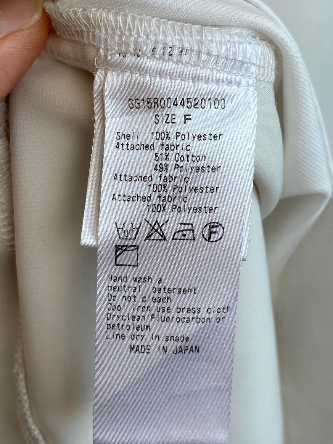 웜화이트 7부 블라우스(M) 상품이미지8