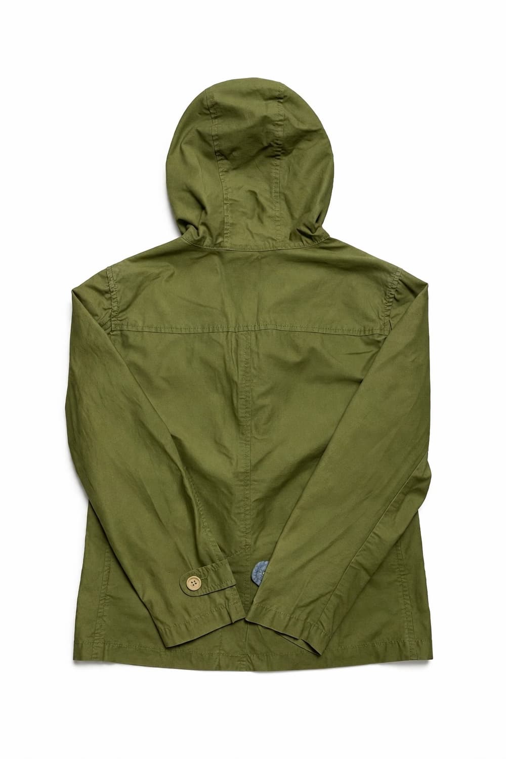 JPN 00s 일본 빈티지 y2k 모리걸 아메카지 올리브 더플 후드 자켓 상품이미지2