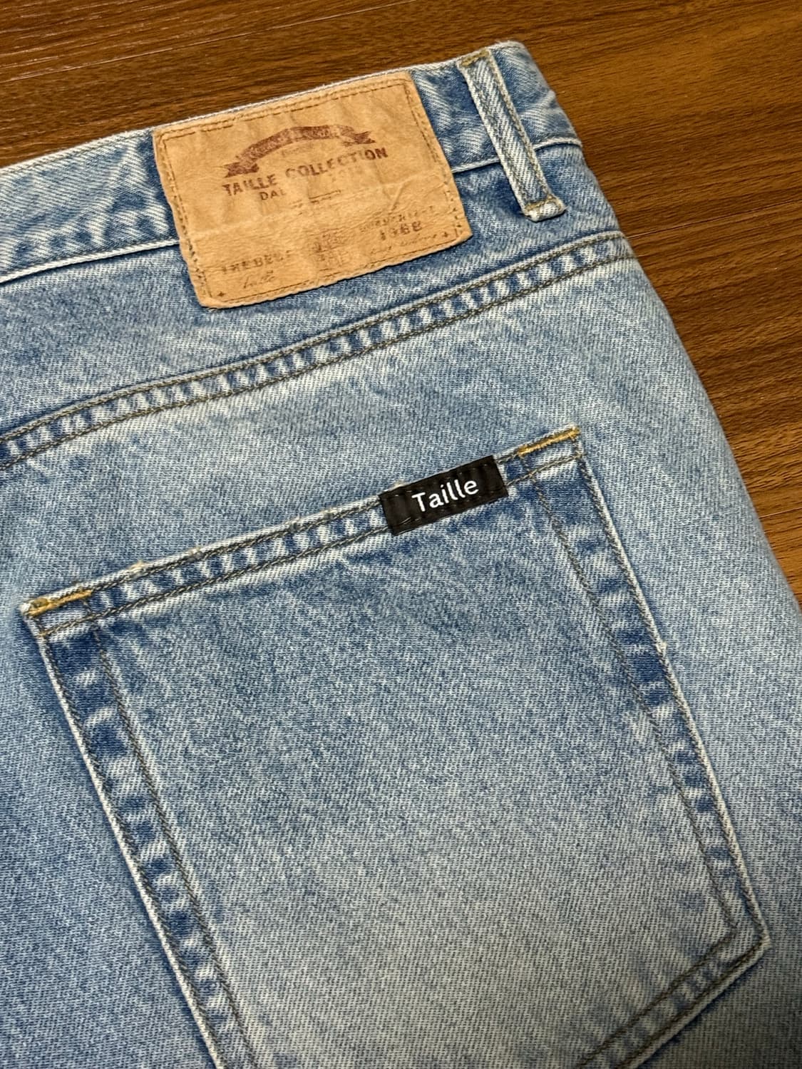 타일레 리바쥬 워시드 데님 3사이즈 상품이미지3