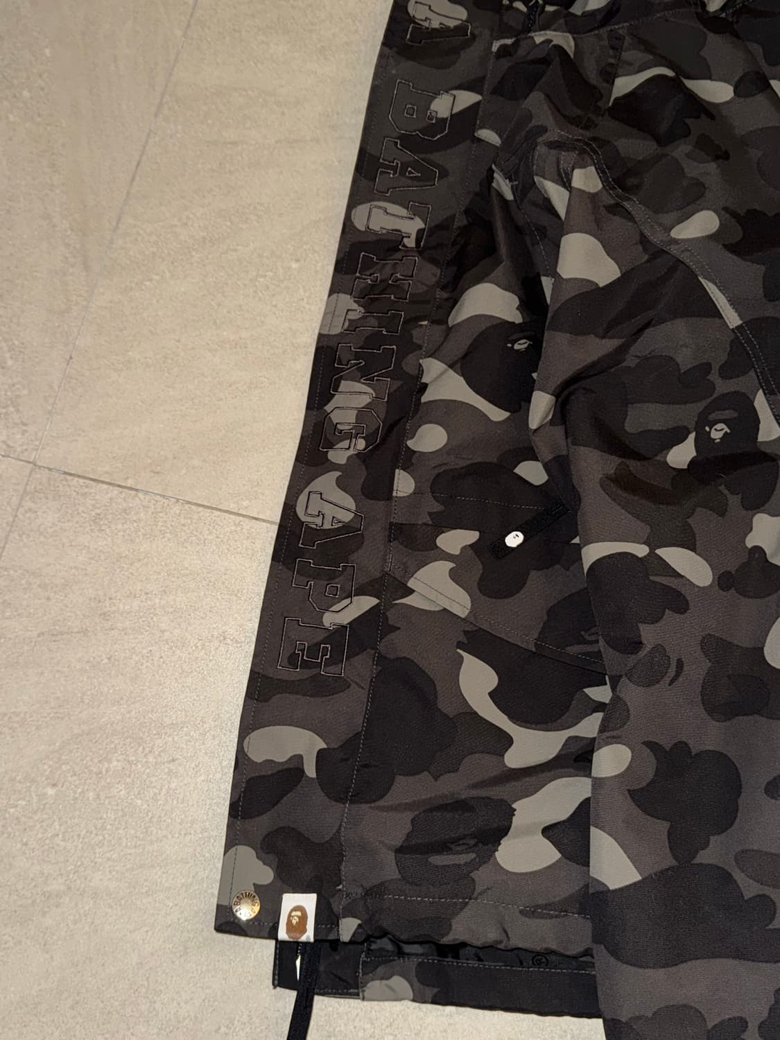 베이프 카모 스노우보드 자켓  상품이미지4