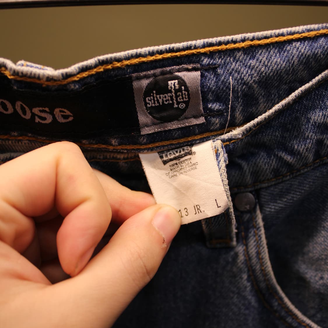 90s USA Levis SilverTab Loose Fit 상품이미지5
