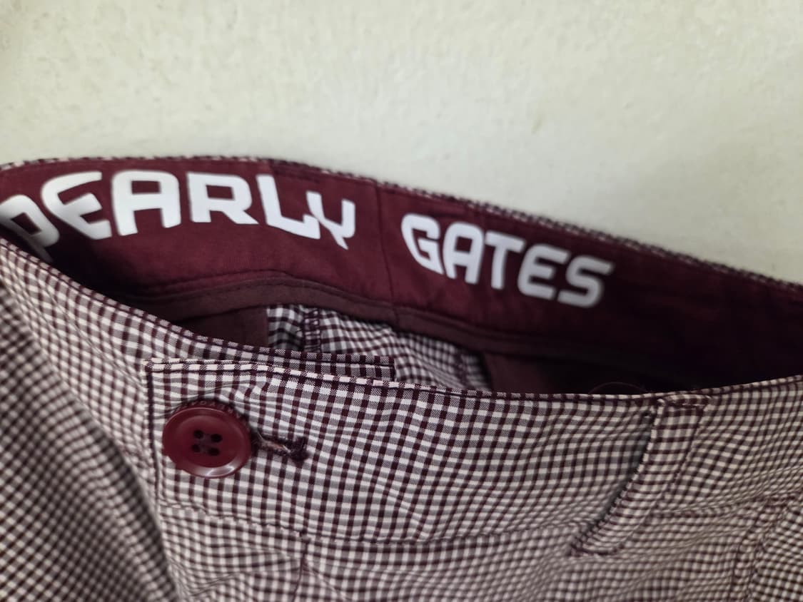 파리게이츠 체크 패턴 골프바지 4사이즈 상품이미지8