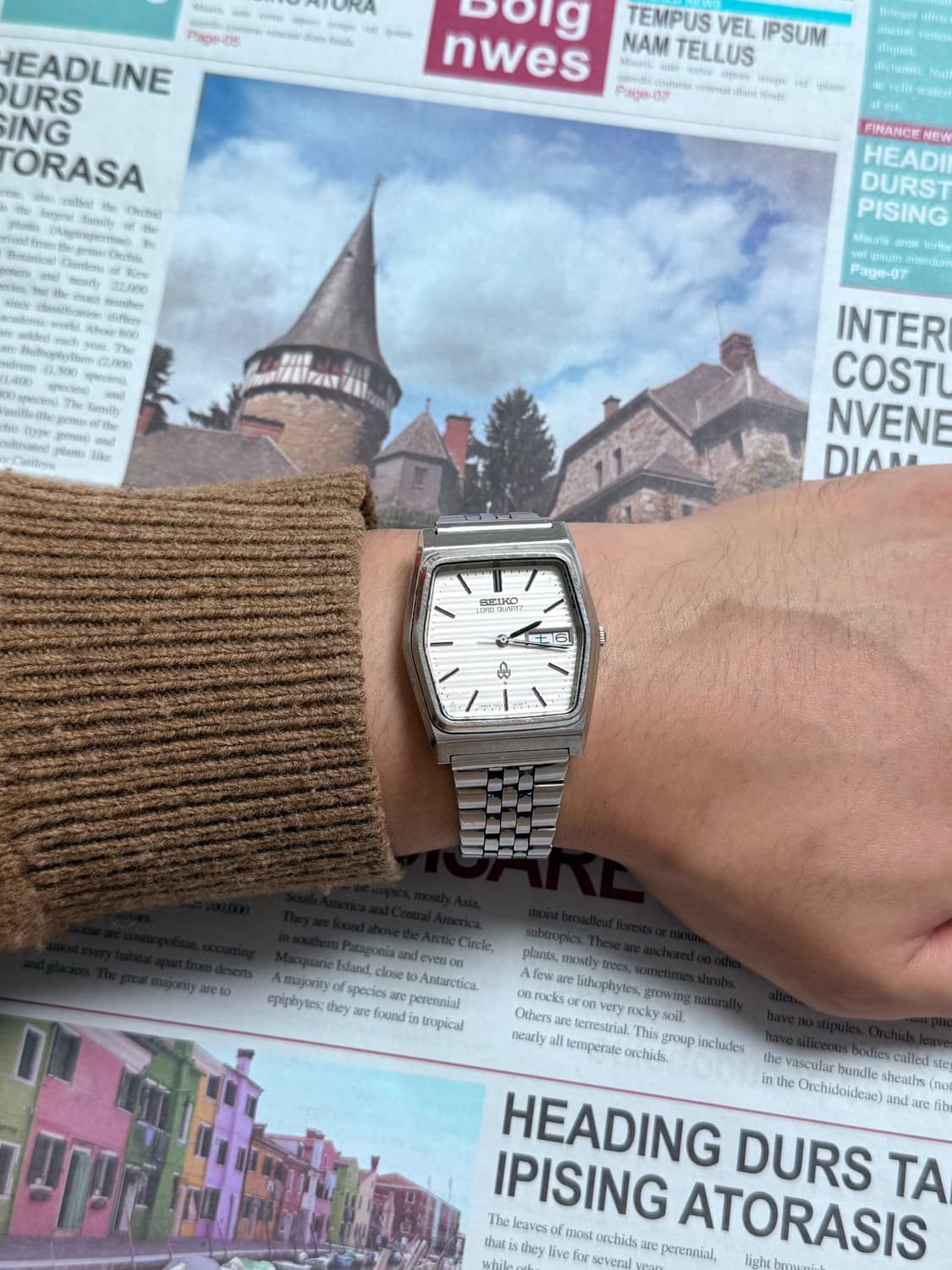 Seiko 세이코 Lord Quartz 옥타곤 데이 데이트1978 상품이미지7