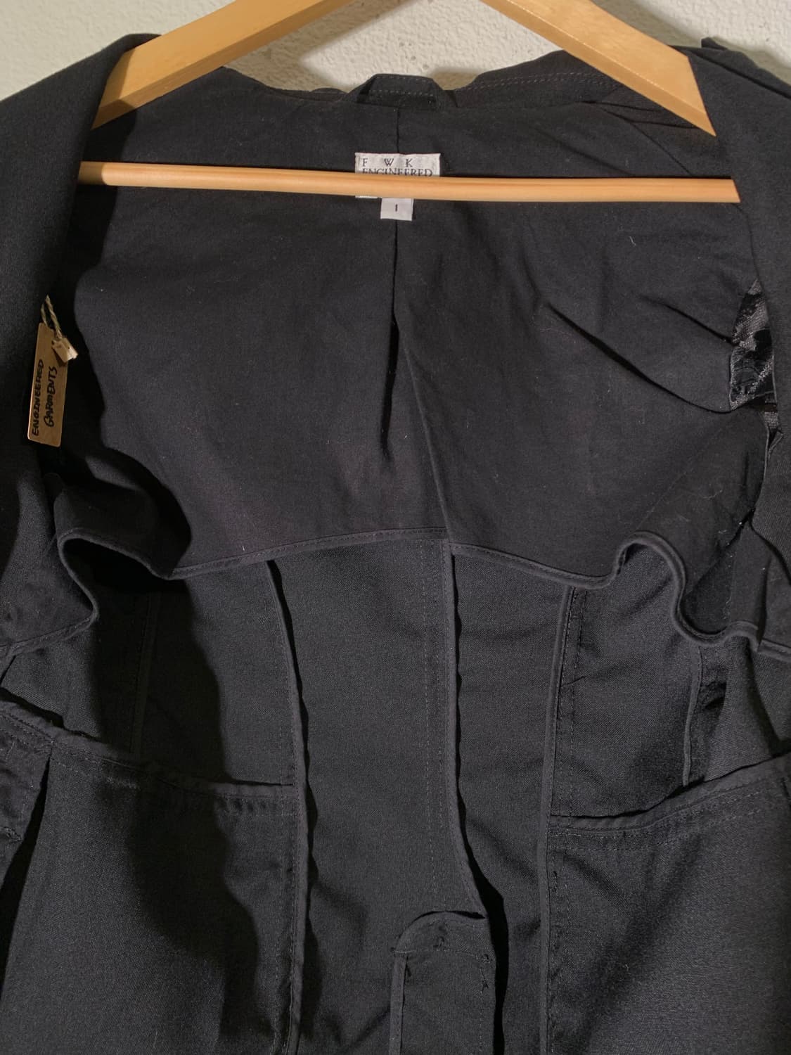 엔지니어드 가먼츠 하프 크롭 블레이져 상품이미지6