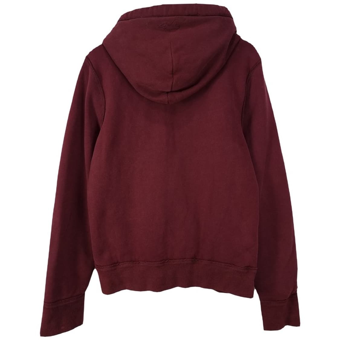 [홀리스터] Y2K 빅로고 패치 빈티지 후드 집업 버건디 M18524 상품이미지3