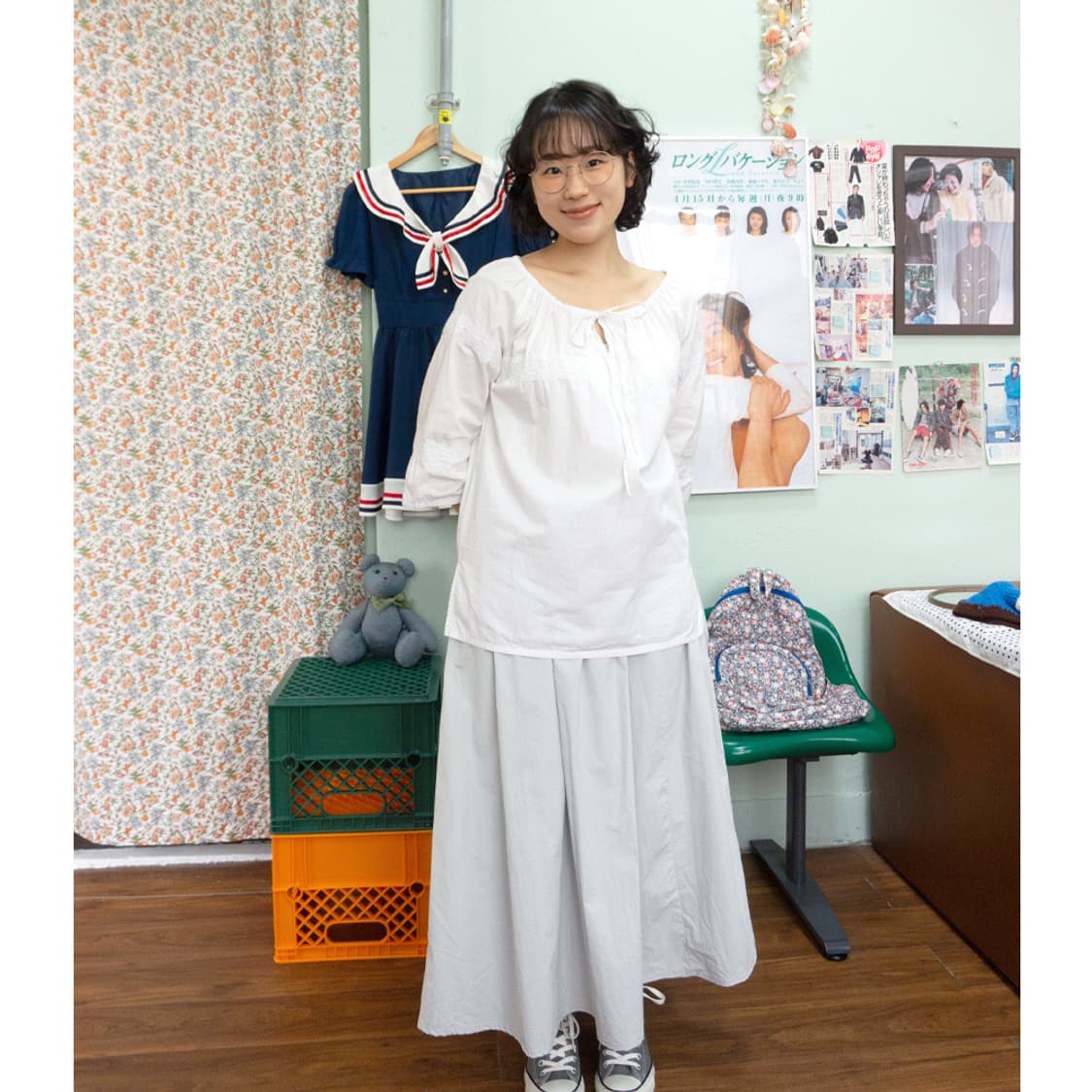 연두 안개 스커트 상품이미지10