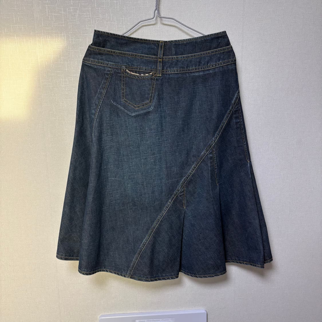 버버리 데님 핀턱 스커트 상품이미지2