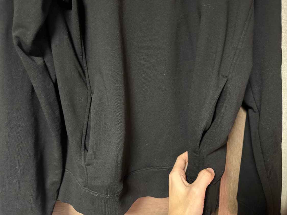 [L]산드로 옴므 톤온톤 엠보로고 후드티 팝니다 상품이미지5