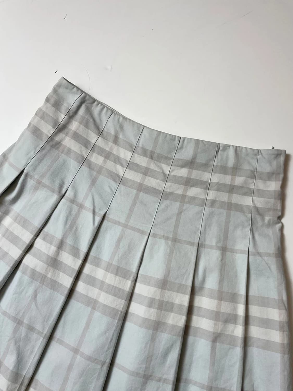 버버리 00's 체크 플리츠 스커트 PN9547 상품이미지2
