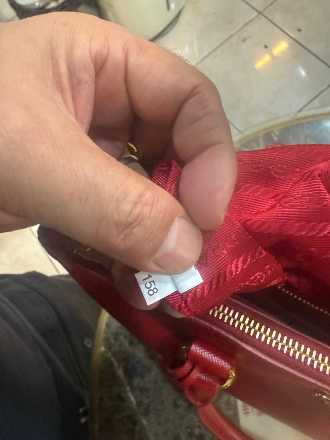 정품 프라다 사피아노 럭스백 팝니다 상품이미지10