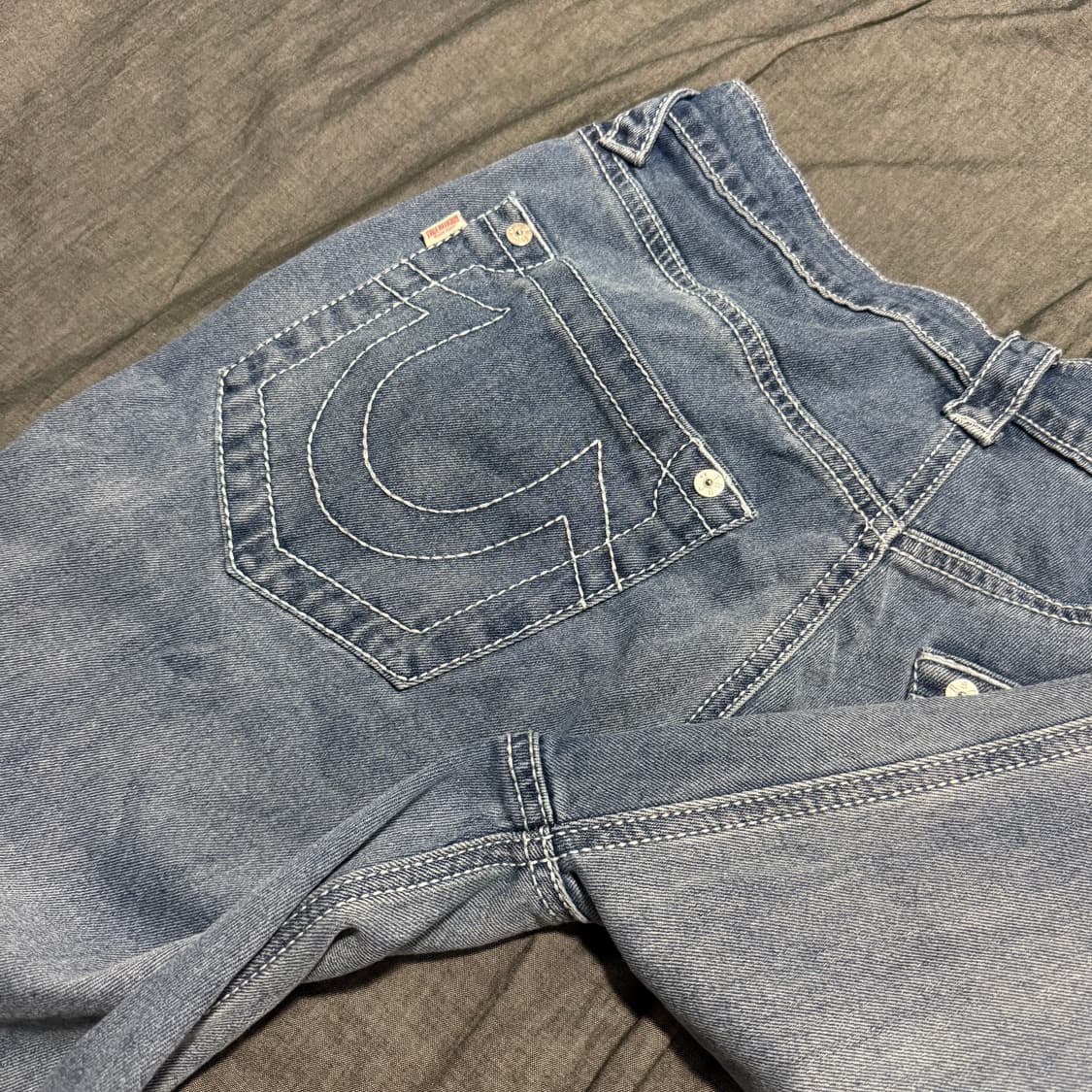 Straight Leg Denim Pants 상품이미지7