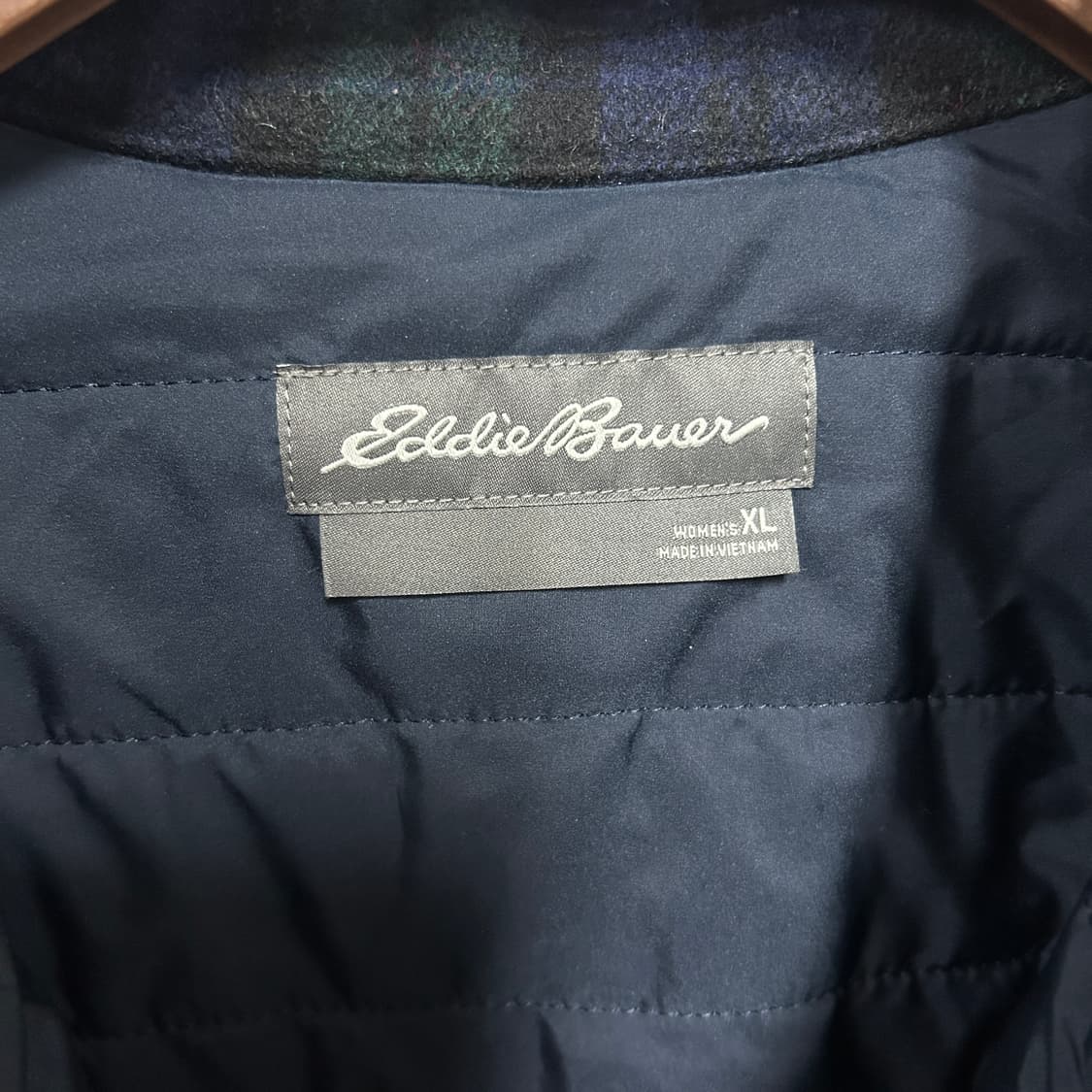 에디바우어 블랙와치 체크 울 워크자켓 상품이미지6