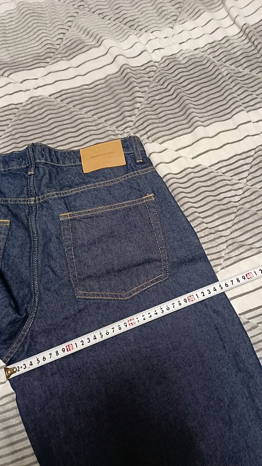 H&M 와이드청바지 33인치 기장107 상품이미지7